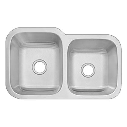 DiMonte 60/40 Double Bowl Sink G-322R - Mr. Stone, LLC