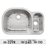 DiMonte W-240/W-110 Sink Grid (Fits Sink M-329R) - Mr. Stone, LLC