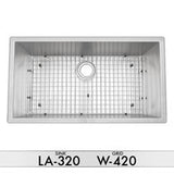 DiMonte W-420 Sink Grid (Fits Sink LA-320) - Mr. Stone, LLC