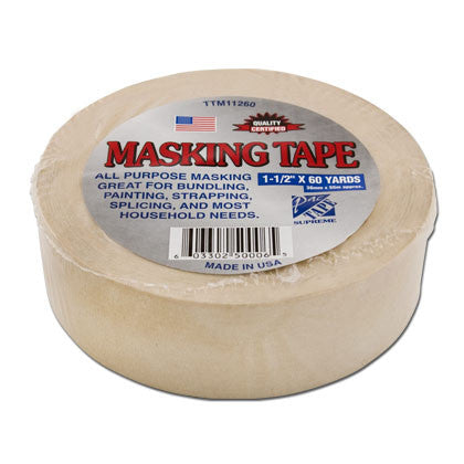 General Purpose 1/2 inch x 60 Yards Masking Tape