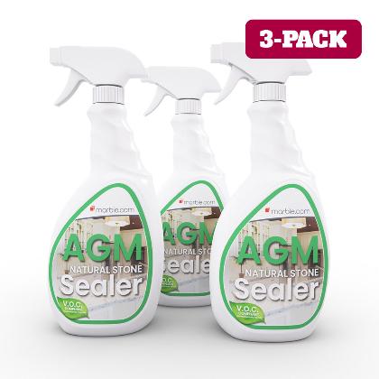 AGM NAtural Stone Sealer: 3-Pack - Mr. Stone, LLC