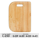 DiMonte C-250 Cutting Board (for G-239, SP-320, SP-301, M-412) - Mr. Stone, LLC
