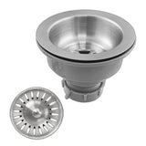 DiMonte Brushed Stainless Steel Drain - Mr. Stone, LLC