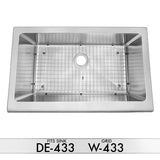 DiMonte W-433 Sink Grid (Fits Sink DE-433) - Mr. Stone, LLC