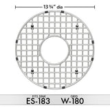 DiMonte W-180 W-180 Sink Grid (Fits Sink ES-183) - Mr. Stone, LLC